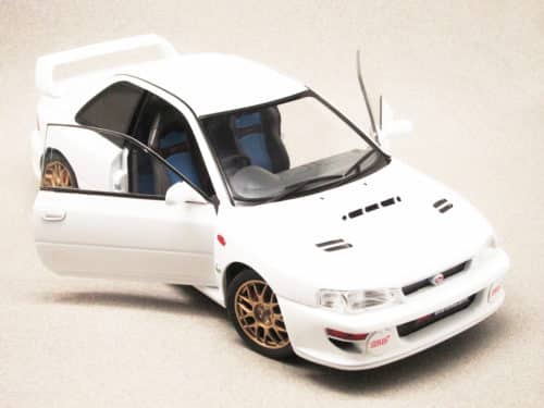 Subaru Impreza STI 22B 1998 blanche (Solido) 1/18e