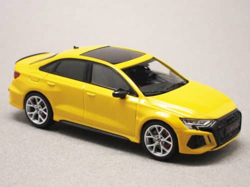 Audi RS3 sedan 2022 jaune (IXO) 1/43e