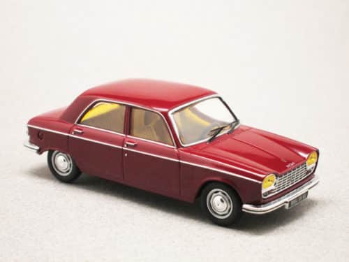 Peugeot 204 bordeaux (Odéon) 1/43e