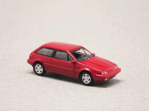 Volvo 480 Turbo rouge (Minichamps) 1/87e