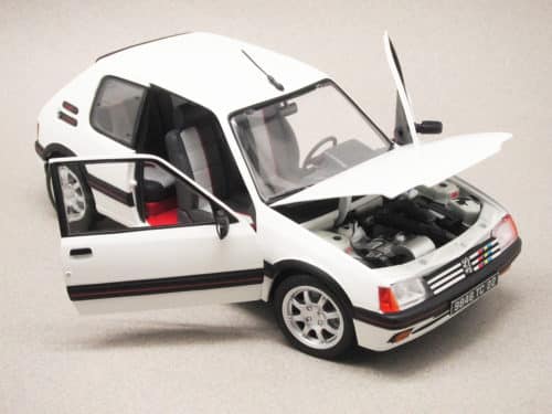 Peugeot 205 GTI 1.9 jantes PTS rims 1989 (Norev) 1:18