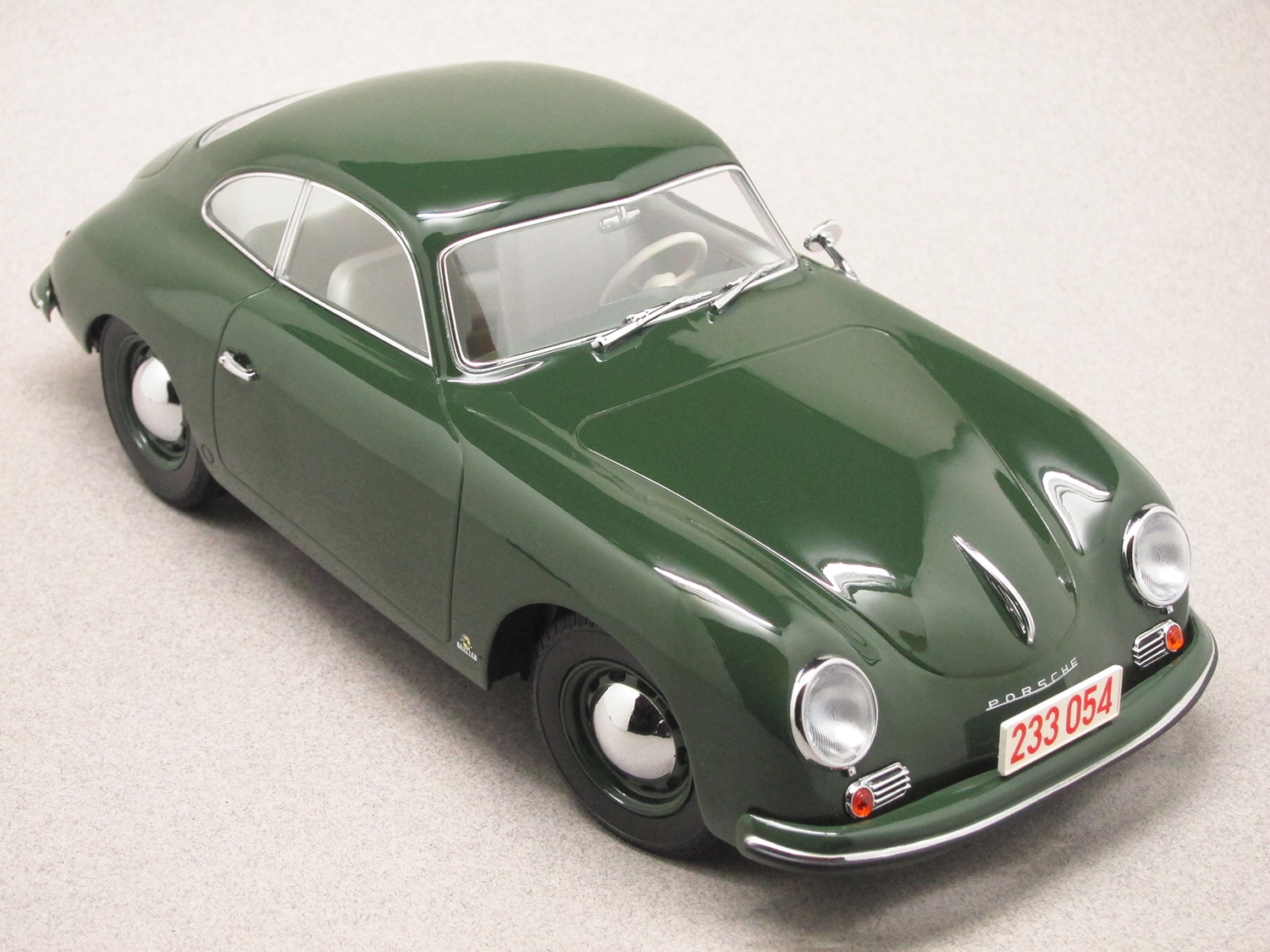 Porsche 356 Coupé 1954 verte (Norev) 1/43e