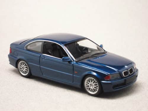 BMW Série 3 Coupé E46 bleue (Maxichamps) 1/43e