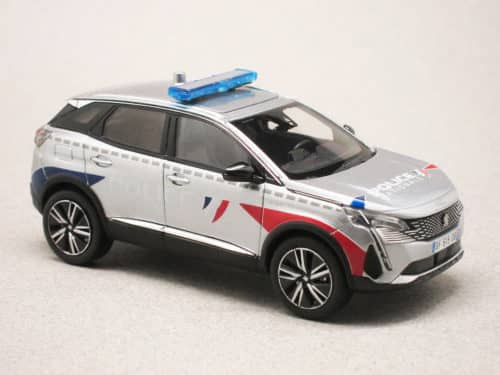 Peugeot 3008 Police Nationale 2023 (Norev) 1/43e