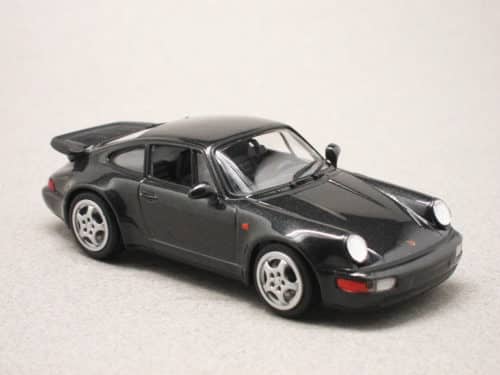 Porsche 911 Turbo 964 noire (Maxichamps) 1/43e