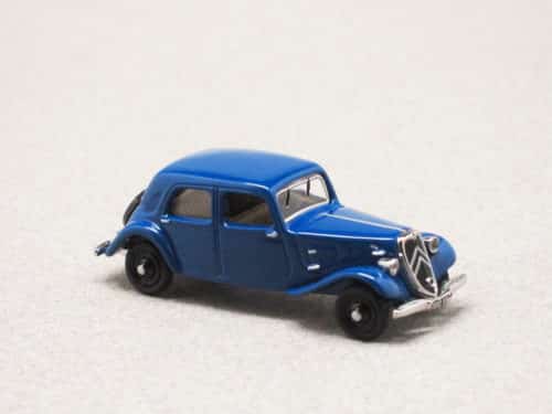 Citroën Traction 11 AL bleue (Norev) 1/87e