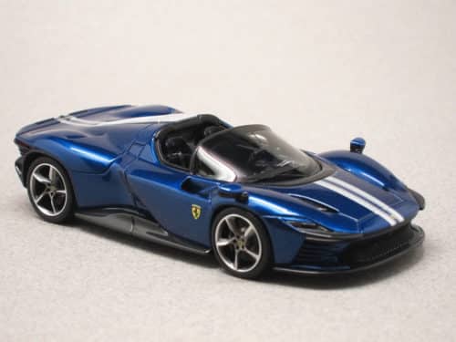 Ferrari Daytona SP3 Nuovo Blu Elettrico (LookSmart) 1/43e