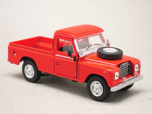 Land Rover Série 3 pick-up rouge (Oliex) 1/43e