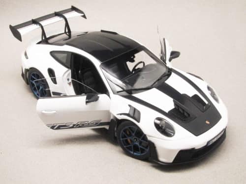 Porsche 911 GT3 RS (992) 2022 blanche (Norev) 1/18e