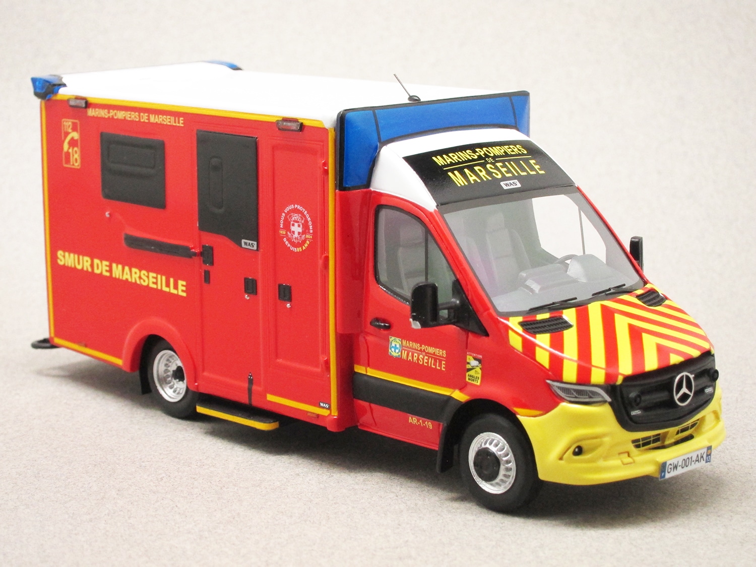 Mercedes Sprinter WAS AR BMPM (Alerte) 1/43e