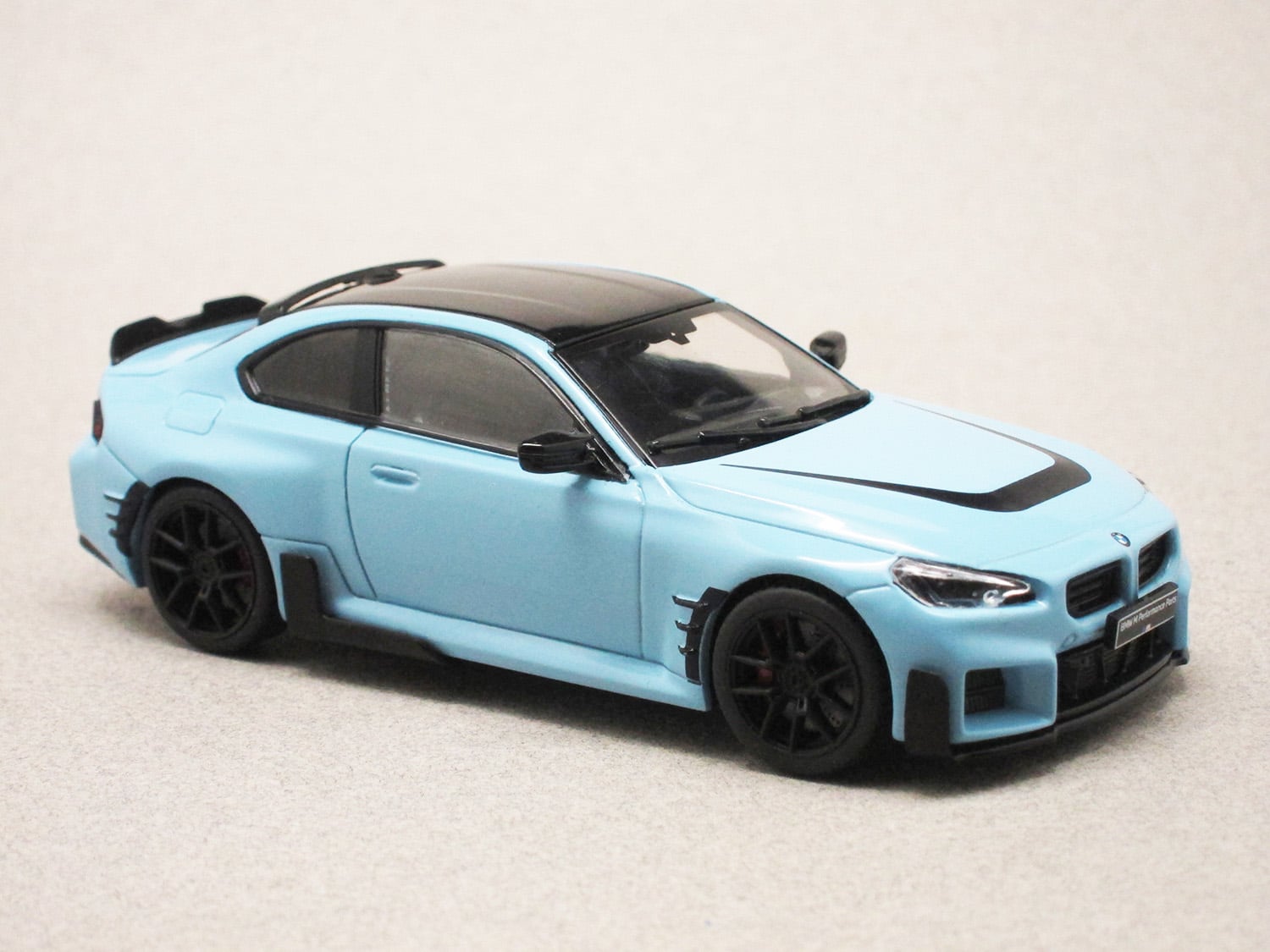 BMW M2 (G87) M Performance 2023 bleue (Solido) 1/43e