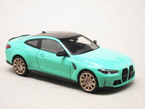 BMW M4 Competition G82 verte (Solido) 1/43e