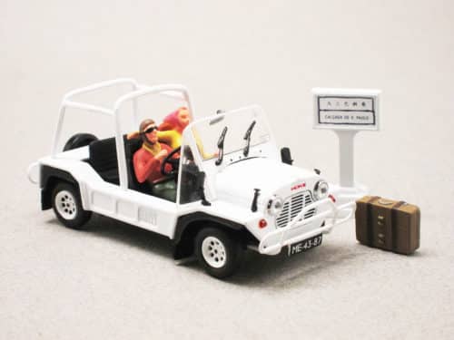 Mini Moke blanche (Vitesse) 1/43e