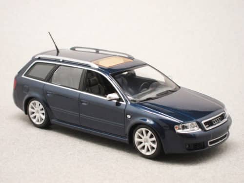 Audi RS6 Avant (C5) 2002 bleue (Maxichamps) 1/43e