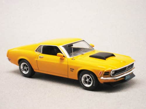 Ford Mustang Boss 429 1970 jaune (IXO) 1/43e