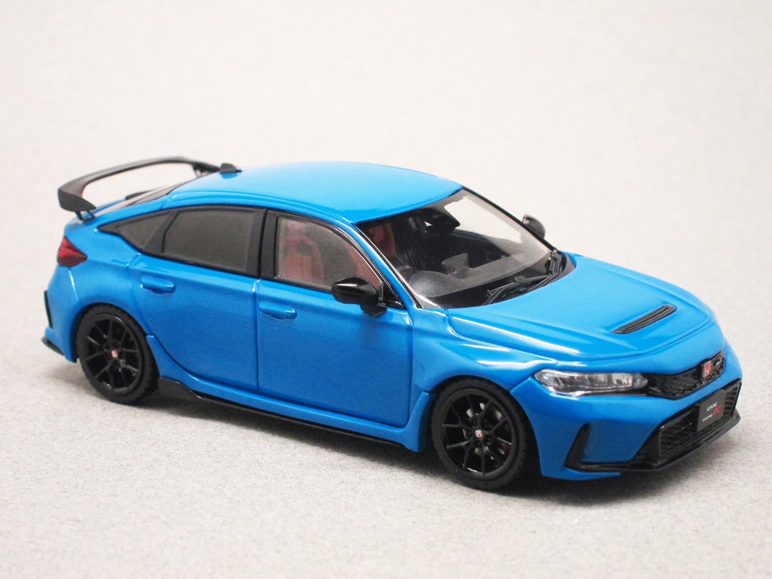 Honda Civic Type R 2023 bleue (Hobby Japan) 1/43e