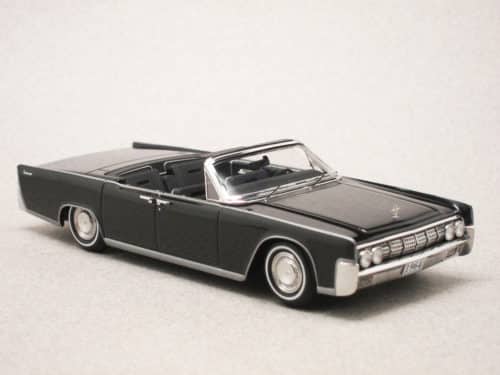 Lincoln Continental Convertible 1964 noire ouverte (GLM) 1/43e