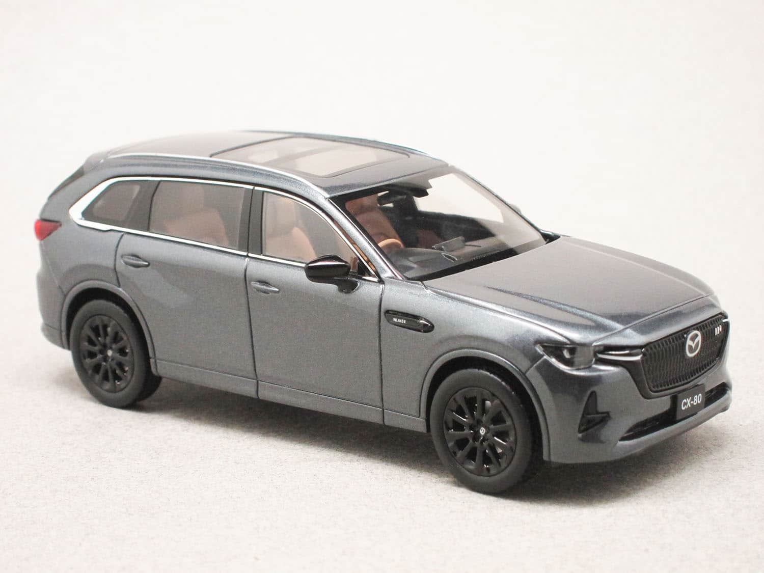 Mazda CX-80 gris (Hi-Story) 1/43e