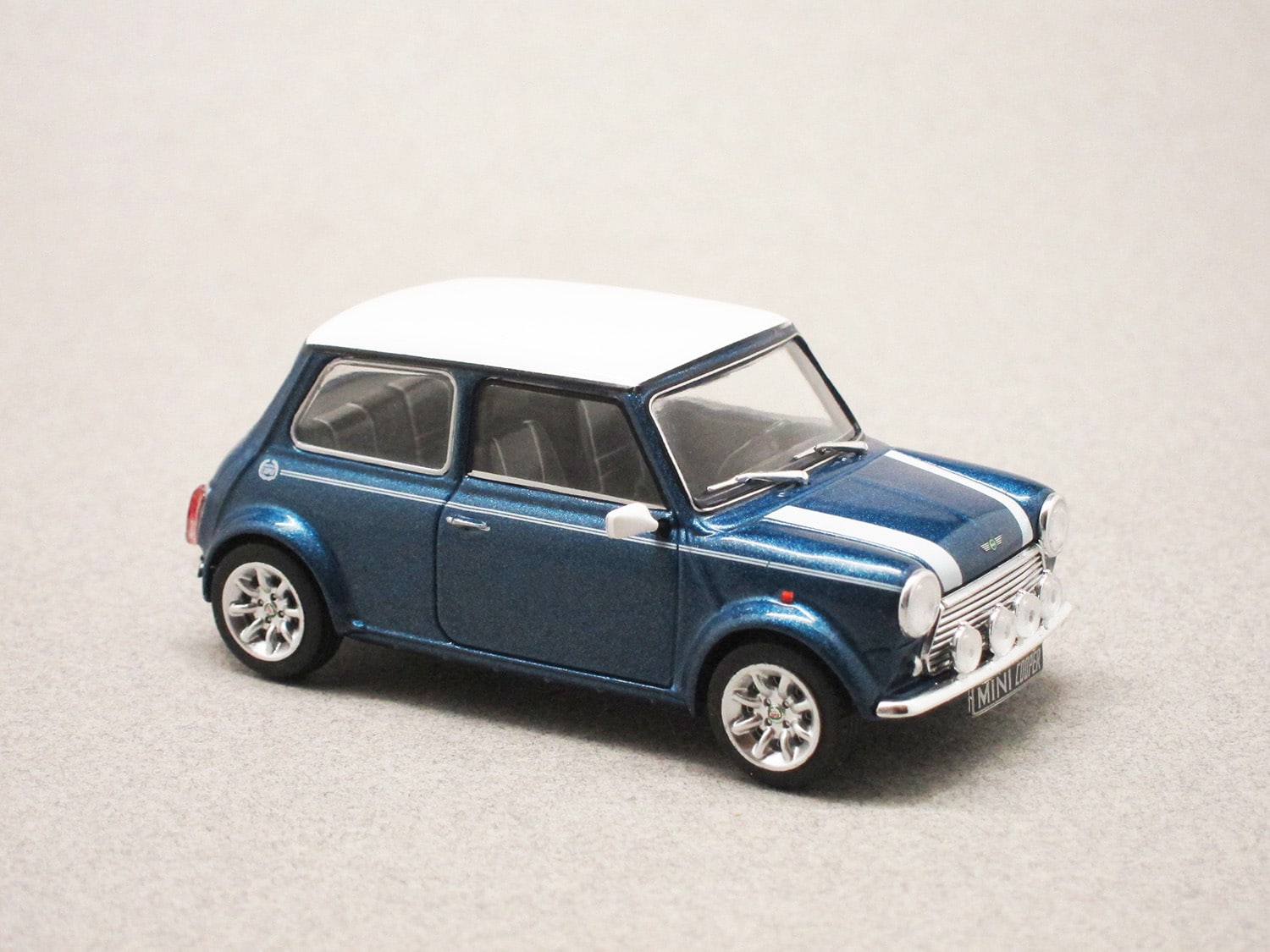 Mini Cooper S bleue 1996 (Solido) 1/43e