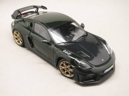 Porsche 718 Cayman GT4 RS verte (Norev) 1/18e