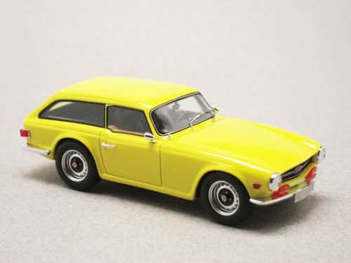 Triumph TR6 Shooting Brake jaune (Matrix) 1/43e