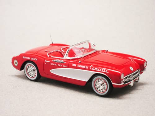 Chevrolet Corvette C1 V8 1956 rouge Pace Car Daytona (Schuco) 1/43e