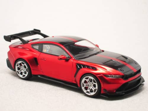 Ford Mustang GTD 2025 rouge (IXO) 1/43e