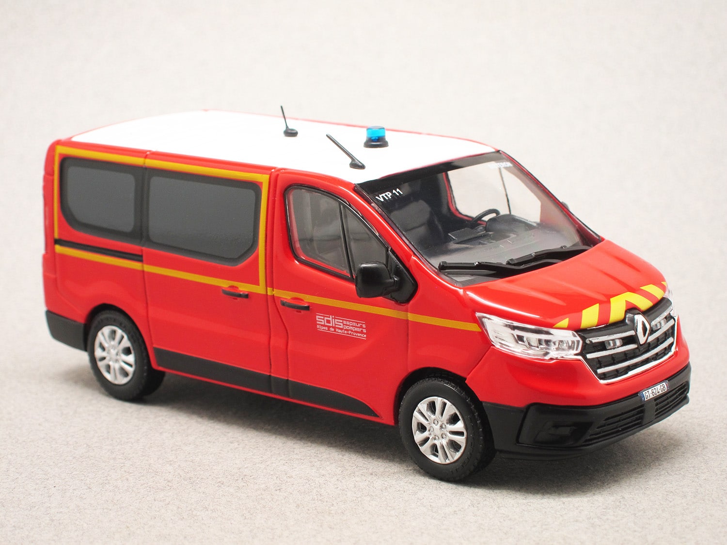 Renault Trafic 2021 Pompiers SDIS 04 (Eligor) 1/43e