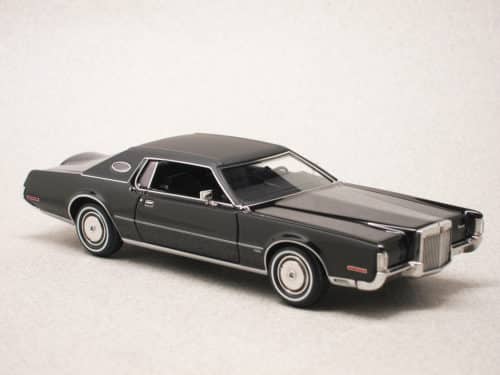 Lincoln Continental Mark IV 1972 noire (GLM) 1/43e